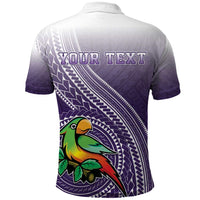Personalized Manua High School Polo Shirt Polynesian Tribal Pattern LT05 - Polynesian Pride