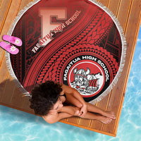 Fagaitua High School Beach Blanket Polynesian Tribal Pattern
