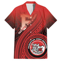 Personalized Fagaitua High School Family Matching Puletasi and Hawaiian Shirt Polynesian Tribal Pattern
