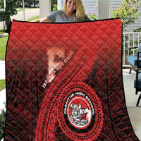 Fagaitua High School Quilt Polynesian Tribal Pattern