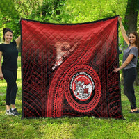 Fagaitua High School Quilt Polynesian Tribal Pattern