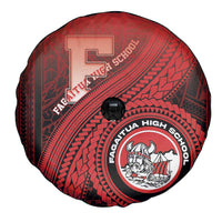Fagaitua High School Spare Tire Cover Polynesian Tribal Pattern