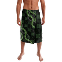 Hawaiian Quilt Lavalava Pele Hair Hinahina Lei Black Version LT05 Black - Polynesian Pride