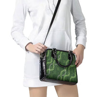 Hawaiian Quilt Shoulder Handbag Pele Hair Hinahina Lei Green Version LT05 - Polynesian Pride