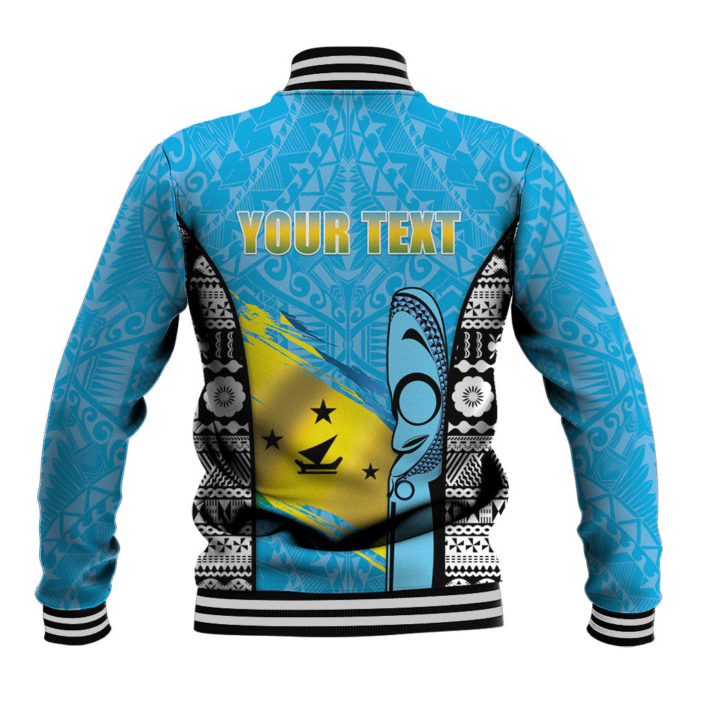 Personalised Malampa Fiji Day 2026 Baseball Jacket Unique Style LT05 - Polynesian Pride