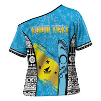 Personalised Malampa Fiji Day 2026 Cross Shoulder Shirt Unique Style LT05 - Polynesian Pride