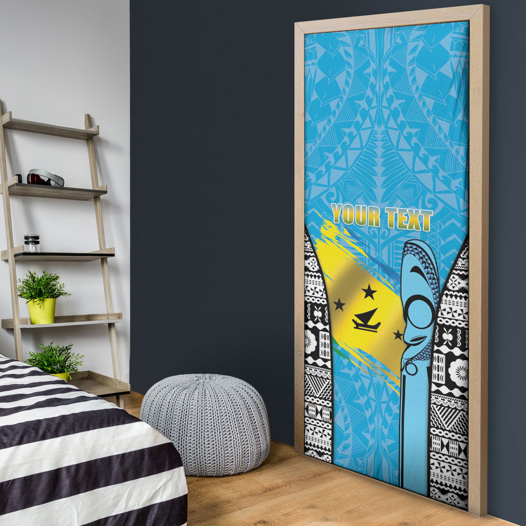 Personalised Malampa Fiji Day 2026 Door Cover Unique Style LT05 - Polynesian Pride