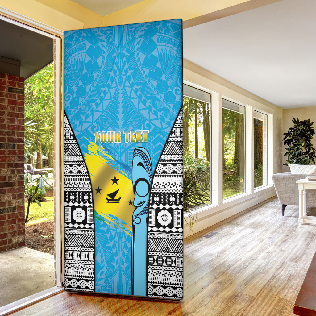 Personalised Malampa Fiji Day 2026 Door Cover Unique Style LT05 - Polynesian Pride