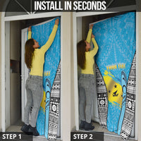 Personalised Malampa Fiji Day 2026 Door Cover Unique Style LT05 - Polynesian Pride