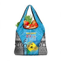 Malampa Fiji Day 2026 Grocery Bag Unique Style LT05 1-pack One Size Blue - Polynesian Pride