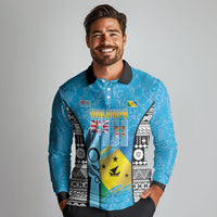 Personalised Malampa Fiji Day 2026 Long Sleeve Polo Shirt Unique Style LT05 - Polynesian Pride