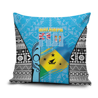 Malampa Fiji Day 2026 Pillow Cover Unique Style LT05 Blue - Polynesian Pride