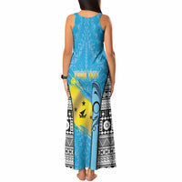 Personalised Malampa Fiji Day 2026 Tank Maxi Dress Unique Style LT05 - Polynesian Pride