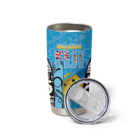 Personalised Malampa Fiji Day 2026 Tumbler Cup Unique Style LT05 - Polynesian Pride