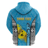 Personalised Malampa Fiji Day 2026 Zip Hoodie Unique Style LT05 - Polynesian Pride
