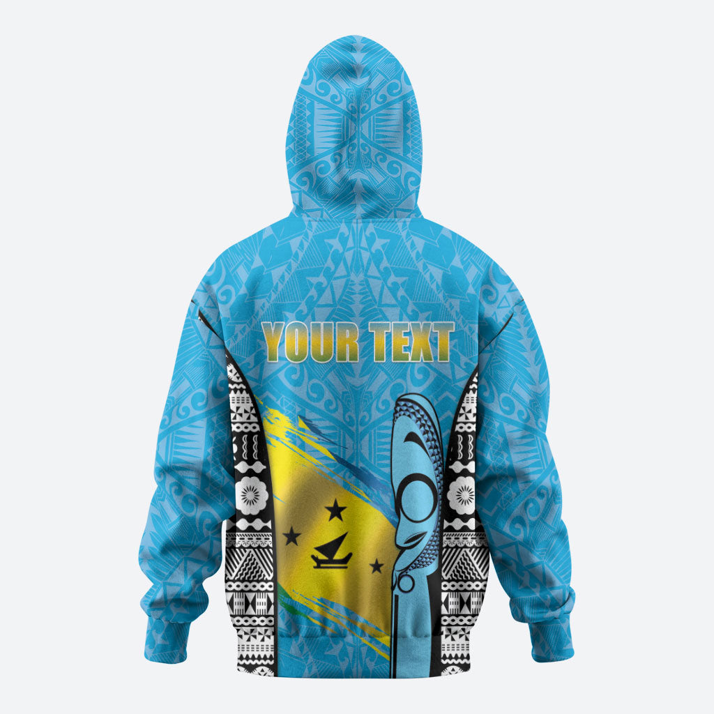 Personalised Malampa Fiji Day 2026 Zip Hoodie Unique Style LT05 - Polynesian Pride