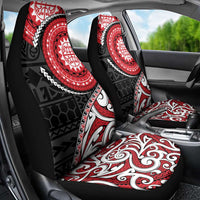 New Zealand Red Maori Koru Simple Style Car Seat Cover