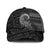 New Zealand Maori Koru Fern Classic Cap Spiral Polynesian Style Gray - Polynesian Pride