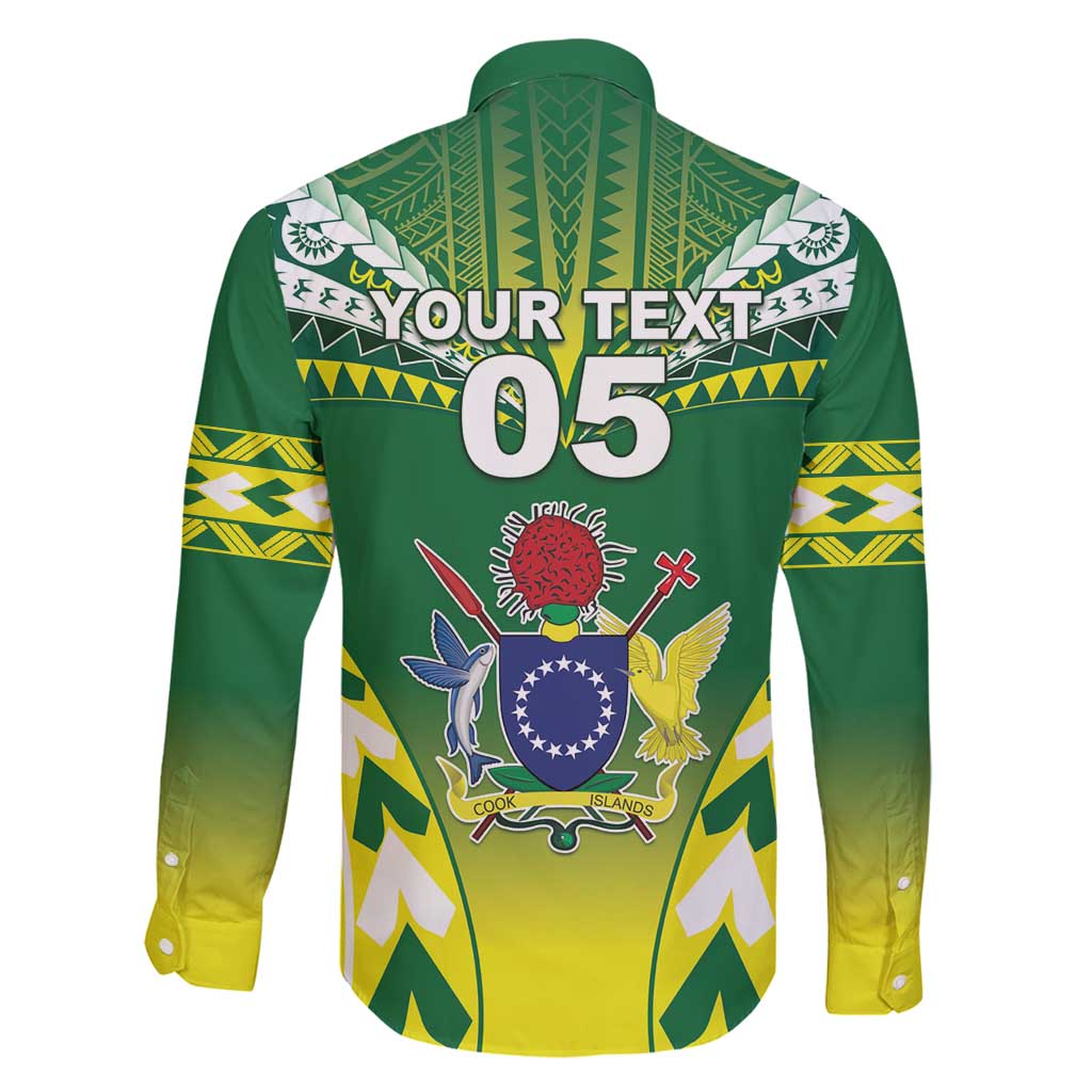 Cook Islands Rugby Custom Family Matching Mermaid Dress and Hawaiian Shirt The Kukis Go Champions