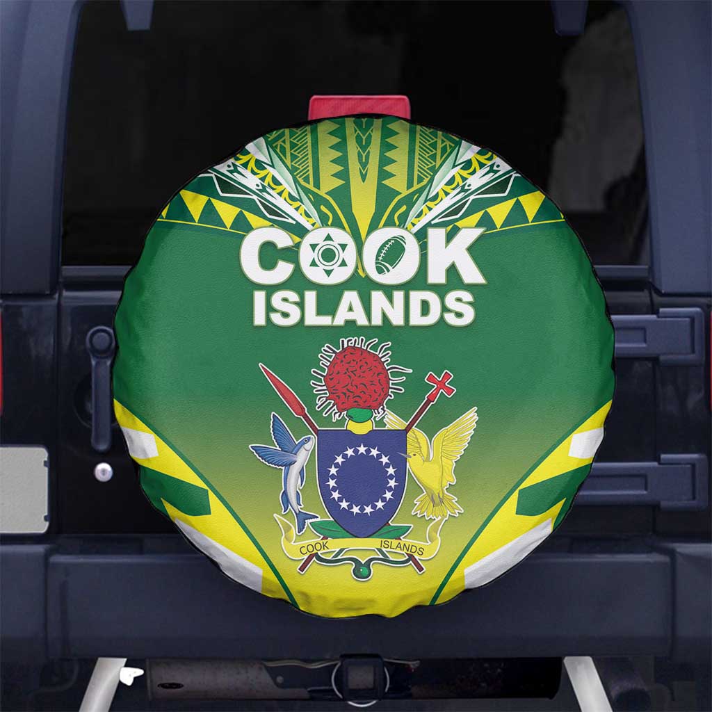 Cook Islands Rugby Spare Tire Cover The Kukis Go Champions LT05 - Polynesian Pride