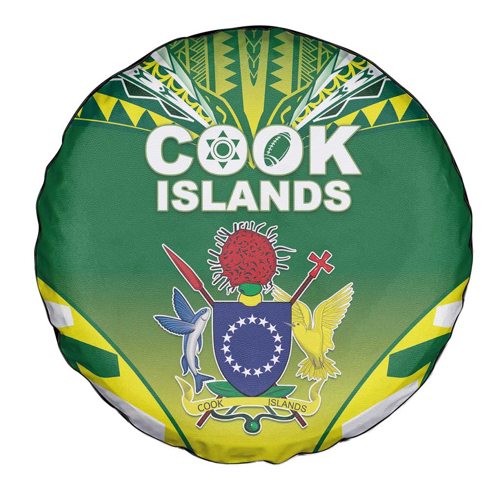 Cook Islands Rugby Spare Tire Cover The Kukis Go Champions LT05 - Polynesian Pride