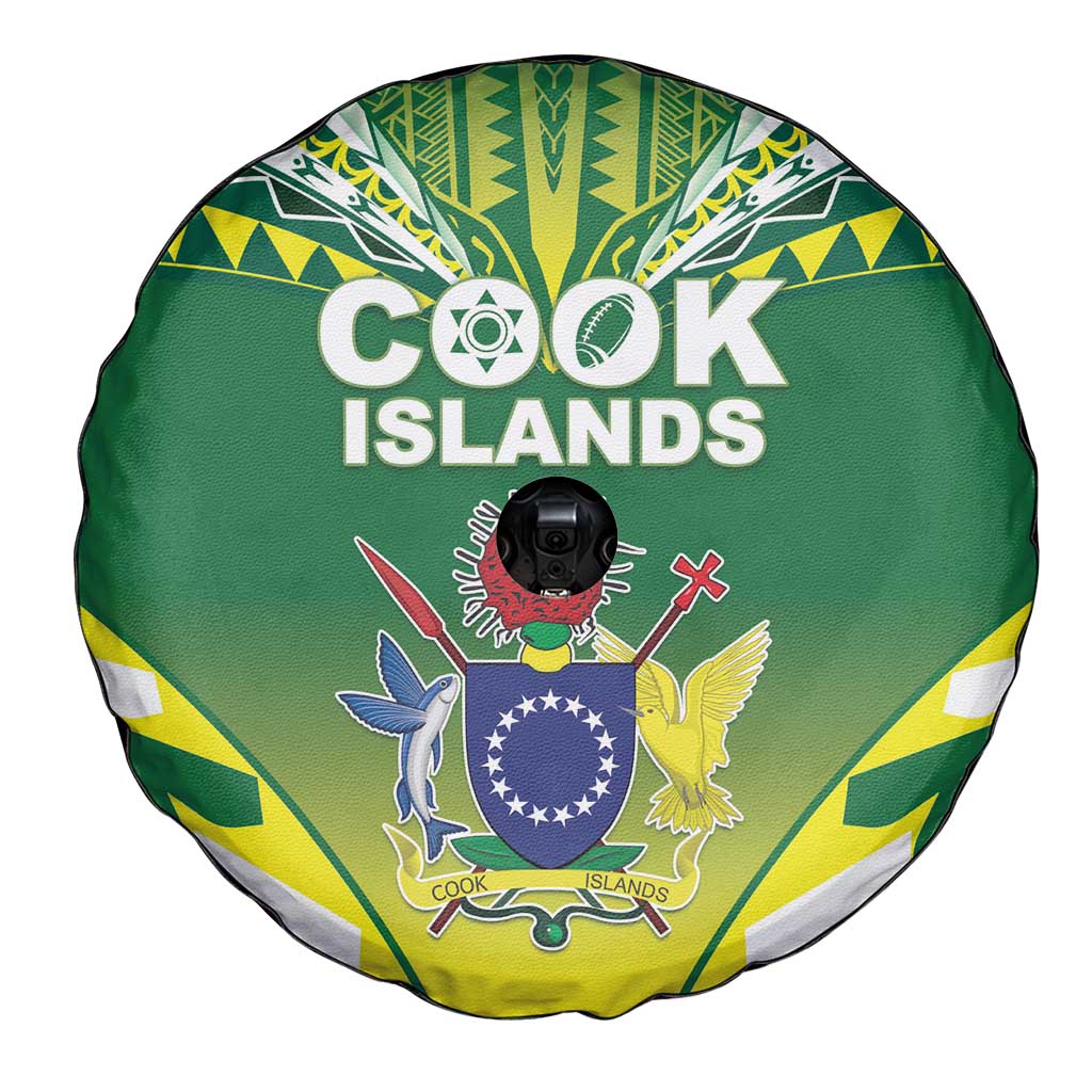 Cook Islands Rugby Spare Tire Cover The Kukis Go Champions LT05 - Polynesian Pride