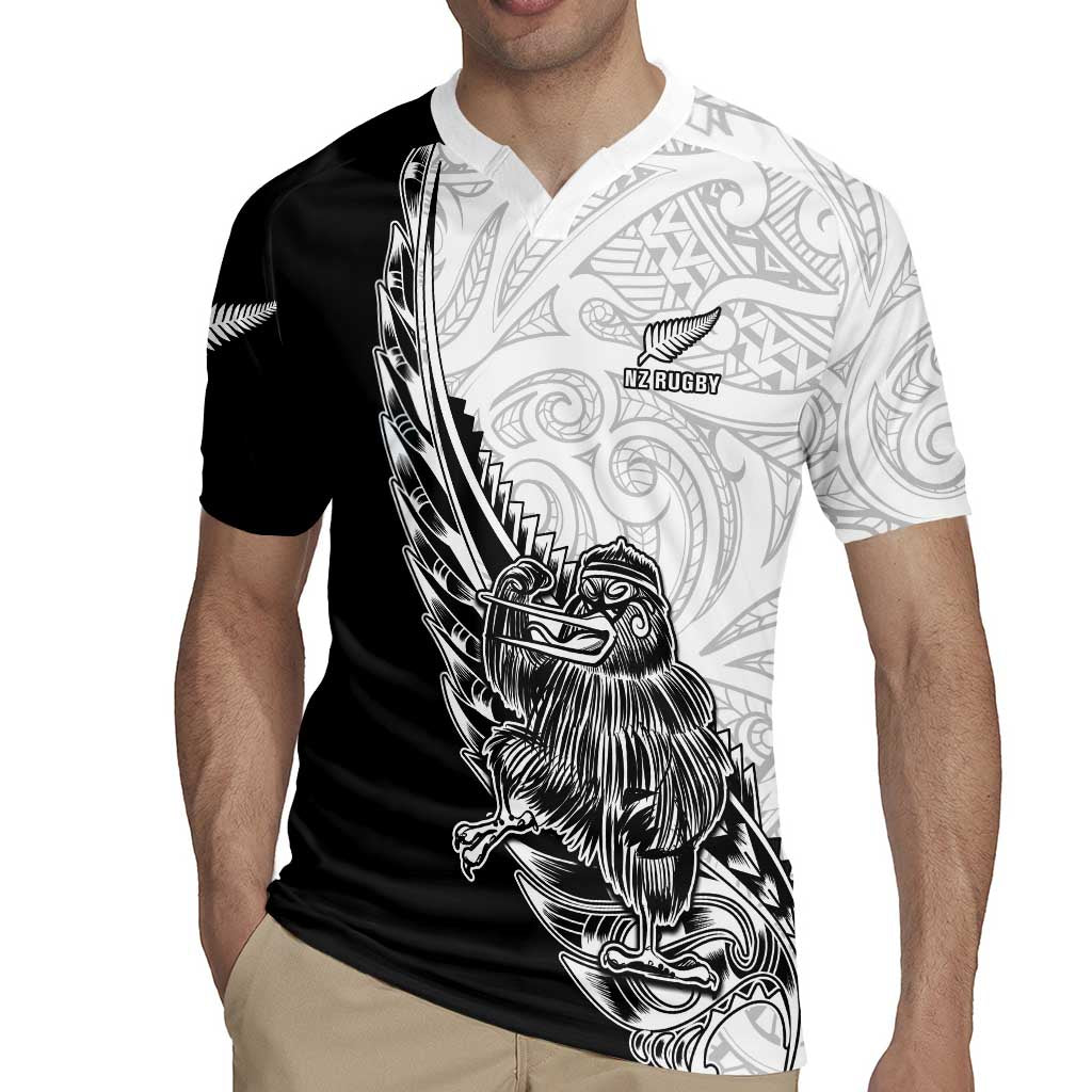New Zealand Kiwi Rugby Custom Rugby Jersey Go Champions Maori Pattern LT05 - Polynesian Pride