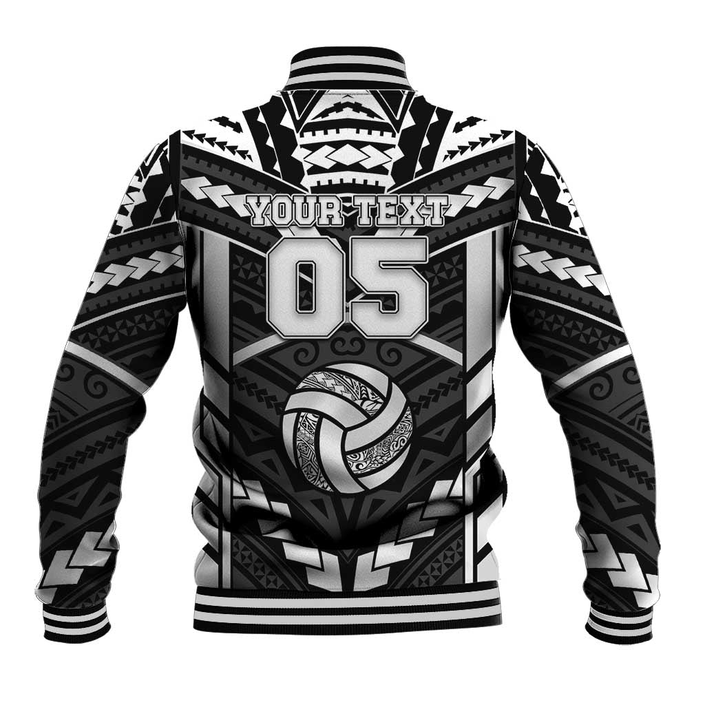 Custom Polynesia Beach Volleyball Baseball Jacket Polynesian Tribal Pattern LT05 - Polynesian Pride