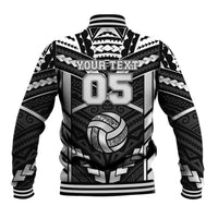 Custom Polynesia Beach Volleyball Baseball Jacket Polynesian Tribal Pattern LT05 - Polynesian Pride