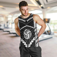 Custom Polynesia Beach Volleyball Men Tank Top Polynesian Tribal Pattern - Polynesian Pride