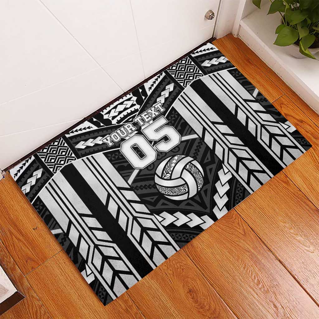 Custom Polynesia Beach Volleyball Rubber Doormat Polynesian Tribal Pattern LT05 - Polynesian Pride