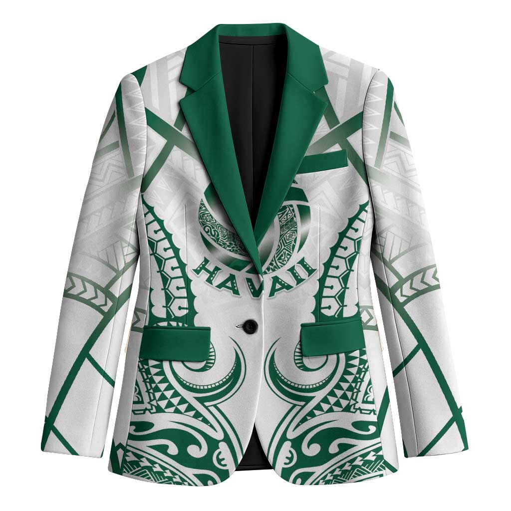 Custom Hawaii Volleyball Blazer Polynesian Pattern LT05 Unisex Teal - Polynesian Pride