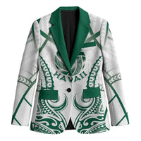 Custom Hawaii Volleyball Blazer Polynesian Pattern LT05 Unisex Teal - Polynesian Pride