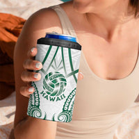 Custom Hawaii Volleyball 4 in 1 Can Cooler Tumbler Polynesian Pattern LT05 - Polynesian Pride