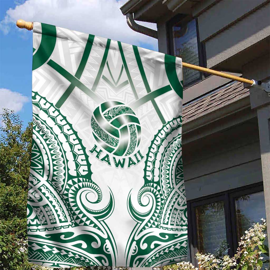 Hawaii Volleyball Garden Flag Polynesian Pattern LT05 - Polynesian Pride