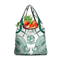 Hawaii Volleyball Grocery Bag Polynesian Pattern LT05 1-pack One Size Teal - Polynesian Pride