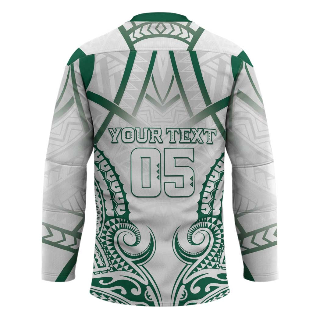 Custom Hawaii Volleyball Hockey Jersey Polynesian Pattern LT05 - Polynesian Pride