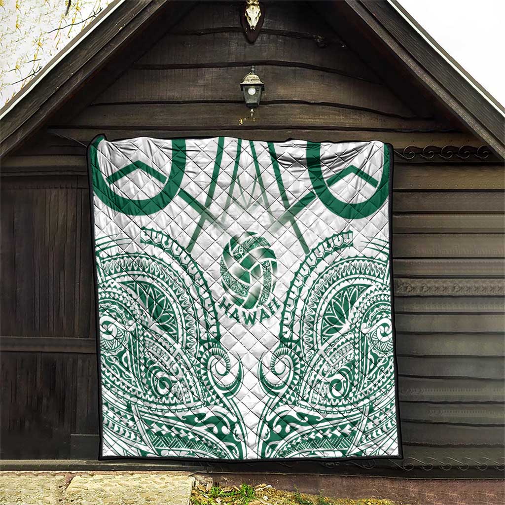 Hawaii Volleyball Quilt Polynesian Pattern LT05 - Polynesian Pride
