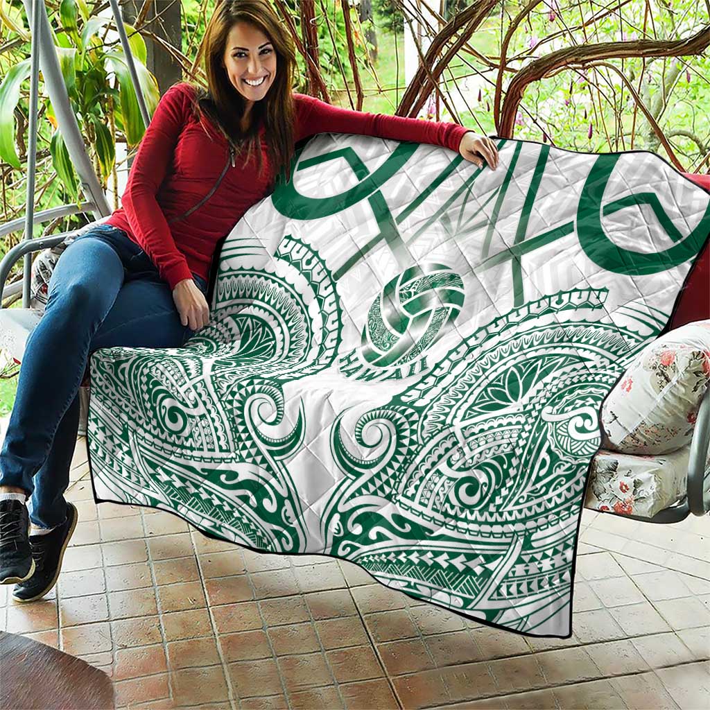 Hawaii Volleyball Quilt Polynesian Pattern LT05 - Polynesian Pride