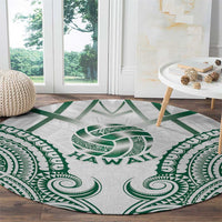 Hawaii Volleyball Round Carpet Polynesian Pattern LT05 - Polynesian Pride