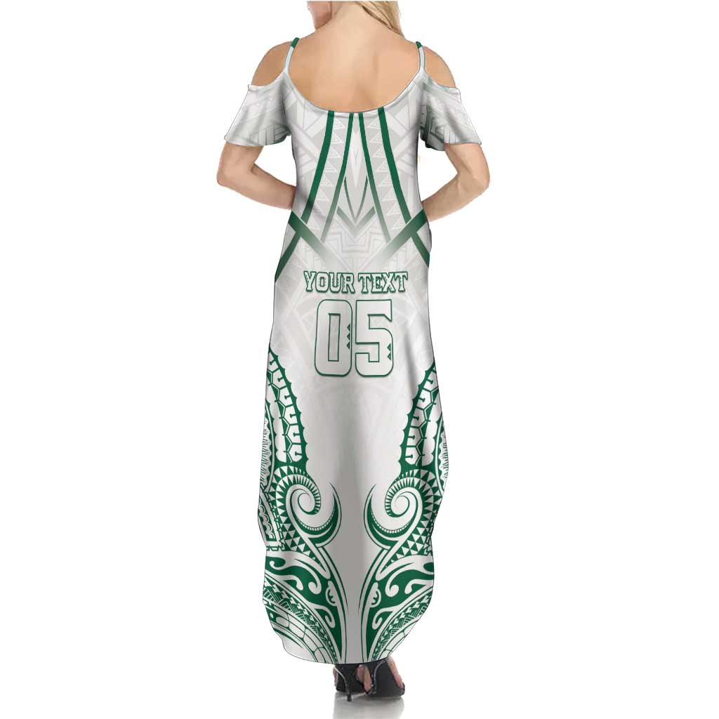 Custom Hawaii Volleyball Summer Maxi Dress Polynesian Pattern LT05 - Polynesian Pride
