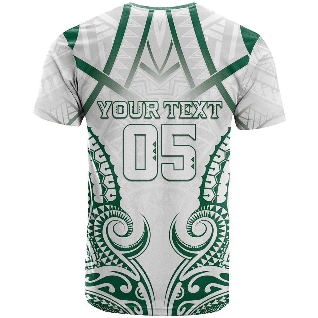 Custom Hawaii Volleyball T Shirt Polynesian Pattern LT05 - Polynesian Pride