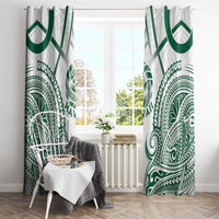 Hawaii Volleyball Window Curtain Polynesian Pattern LT05 - Polynesian Pride