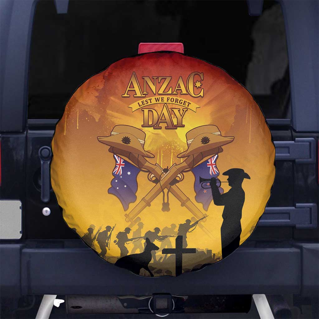 ANZAC Day Spare Tire Cover Australia And New Zealand Slouch Hats