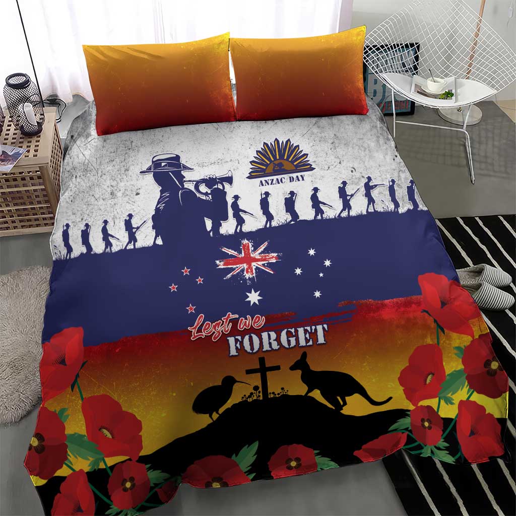 New Zealand And Australia ANZAC Last Post Bedding Set