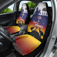 New Zealand And Australia ANZAC Last Post Car Seat Cover