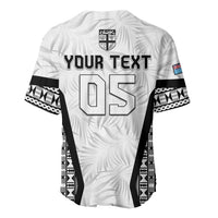 Custom Fiji 2026 Rugby Baseball Jersey Fijian Tapa Pattern