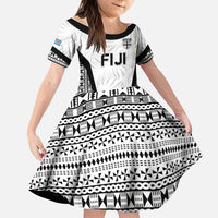 Custom Fiji 2026 Rugby Family Matching Long Sleeve Bodycon Dress and Hawaiian Shirt Fijian Tapa Pattern