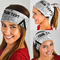 Custom Fiji 2026 Rugby Neck Gaiter Fijian Tapa Pattern