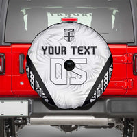 Custom Fiji 2026 Rugby Spare Tire Cover Fijian Tapa Pattern LT05 - Polynesian Pride